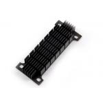 Black Anodized 6005 T6 Heatsink Extrusion Profiles