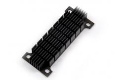 China Black Anodized 6005 T6 Heatsink Extrusion Profiles supplier