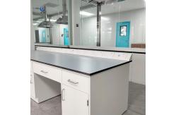 China Alkali Resistant Lab Wall Bench Phenolic Resin Working Table Top W750*H850mm supplier