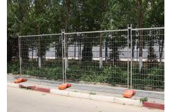 China 2.1M *2.4m Australia Retractable Temporary Fence Square Hole supplier