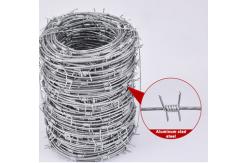 China Spacing 5'' Razor Coil Barbed Wire Security Fence PVC Coated supplier