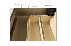 China Professional Medical Tablet X Ray Film Processor / Dental X Ray Processor supplier