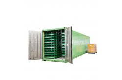 China CE 10000kg Animal Forage Grass Fodder Machine 600*400*120mm Tray supplier