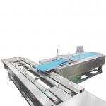 Multiple lanes horizontal pan arranging machine