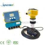 split type of Open flow ultrasonic open channel flowmeter with LCD display for sale