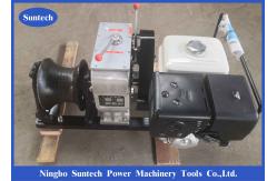 China Fast Speed Belt Drive Cable Winch Puller For Wire Pulling supplier