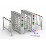 SS316 RS485 Biometric Pedestrian Turnstile Gate For Airport for sale