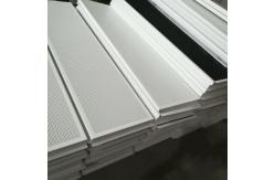 China 595x595mm Perforated Metal Ceiling Tiles Aluminum Lay In Ceiling supplier