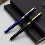 0.5mm Metal Roller Ball Pen Business Gift Advertising Neutral Pen With Cap for sale