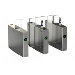 Acrylic Panel  Pedestrian 1S SS304 Access Control Turnstile for sale
