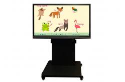 China 1.8mm Bezel 220W 350cd/m2 LCD Interactive Touch Screen supplier