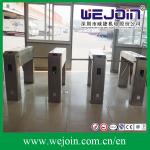 Stainless Steel Housing Automatic Tripod Turnstile Gate With Traffice Light Indicator