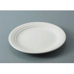 FDA Ceramic Embossed Round Dinnerware Sets For Five Star Hotel