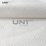 Pearl Pattern Spunlace Nonwoven Fabric Polyester / Viscose Cross Lapping for sale
