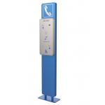 Metro / Subway Station VoIP Emergency Phone , SOS Call Box With Camera for sale