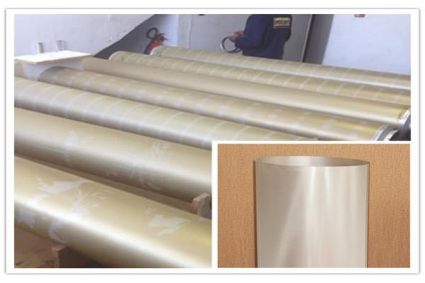Osmotic Nickel Standard Textile Rotary Screen Symmetrical Reliable Tensile