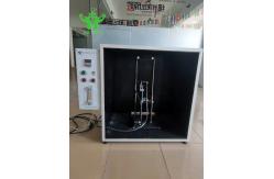 China NFPA 701-2004 Vertical Burning Performance Test Equipment For Toys supplier