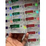 Deca 250 With Gold Logo  Waterproof Labels Glass Bottle Labels