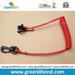 Custom End Hook/Key Floating Ultra Watercraft Elastic Lanyard Tether for sale