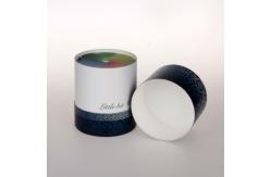 China Custom Print Paper Cans Packaging Tube / Box Three Pieces Rolled Edge Eco - Friendly supplier