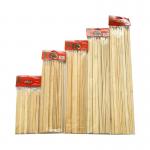 Factory Bamboo Skewer BBQ Flat Natural Biodegradable Flat Disposable Skewers