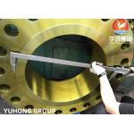 ASTM A694 F52 F60 F65 Pipeline Steel Forged WNRF Flange For Oil And Gas Industries for sale