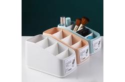 China Ins Style Desktop Mini Trapezoidal Plastic Stationery Organiser For Student supplier