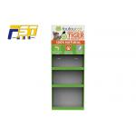High Durability Wing Panel Display 4 Sided Varnishing / Glossy Lamination With Wheel