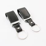 PU / Real Leather Customized USB Flash Drives 32GB 256GB Embossing Logo 2.0 3.0 for sale