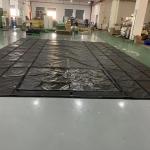 Waterproof PVC Tarpaulin Fabric Flatbed Tarpaulin Sheet Lumber Tarp Loading Flatbed Truck Tarps