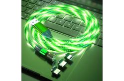 China Length 3.5Ft 1.15m Fast Charging USB Cables 540 Degree Free Rotate supplier