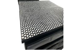 China High Alumina Ceramic Wear Tiles Mining Chutes Industrial Ceramic Linings supplier