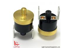 China KSD301 Thermal Switch, M5*0.8*6, Manual Reset, for Temperature Protection supplier