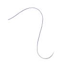 Nylon Disposable Medical  Skin Sutures Surgical Sterile Nonabsorbable  With / Without Needle Kits for sale