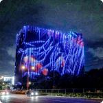 Customized Led Pixel Point Light RGB Control High Bright for Building Project for sale