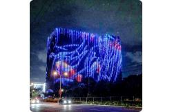 China Customized Led Pixel Point Light RGB Control High Bright for Building Project supplier