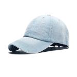 100% Cotton Washed Dad Hat , Plain Denim Dad Hat 100% Canvas Fabric for sale