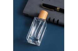 China OEM 8.7cm 30ml Crystal Glass Bottles Cosmetic Perfume Shockproof Decal Surface supplier