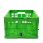 Plastic Foldable Collapsible Crate Storing Fruits Vegetables Stackable Utility