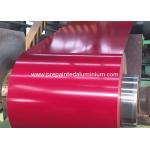 508mm Interior Dia PVDF / PE Coating Pre Painted Aluminium Used For Decoration for sale