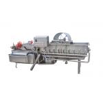 Leafy Vegetable 1000KG/H Eddie Current Washing Machine for sale