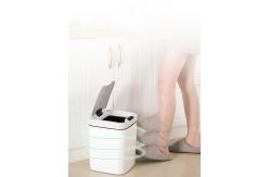 China 12Ltr Custom Trash Can Automatic Charging Intelligent Induction Garbage Can supplier