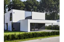 China Luxury Prefab Light Steel Frame House With Environmental Friendly Materials supplier