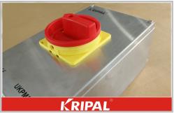 China IP65 100A 4 Pole Stainless Steel Enclosed Multi Position Rotary Switch Disconnectors supplier