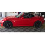 Ferrari Red High Gloss Car Wrap Air Release Slidable Temperature Resistant