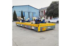China Hand Operated Material Handling Trolley , 12T Automatic Transfer Cart supplier