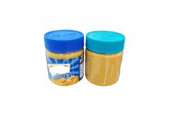 China Round 150ml 360ml 450ml Peanut Butter Jar With Lid supplier