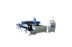 China 90 m / min Fiber Laser Cutting Machine For Round Metal Pipe / Sheet Cutting supplier