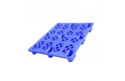 China 1.2*1m Lightweight Plastic Pallets Blue For Warehouse ISO9001 supplier