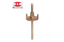 China Electro Glavanized Construction Formwork Accessories Scaffolding Tie Rod And Nut supplier